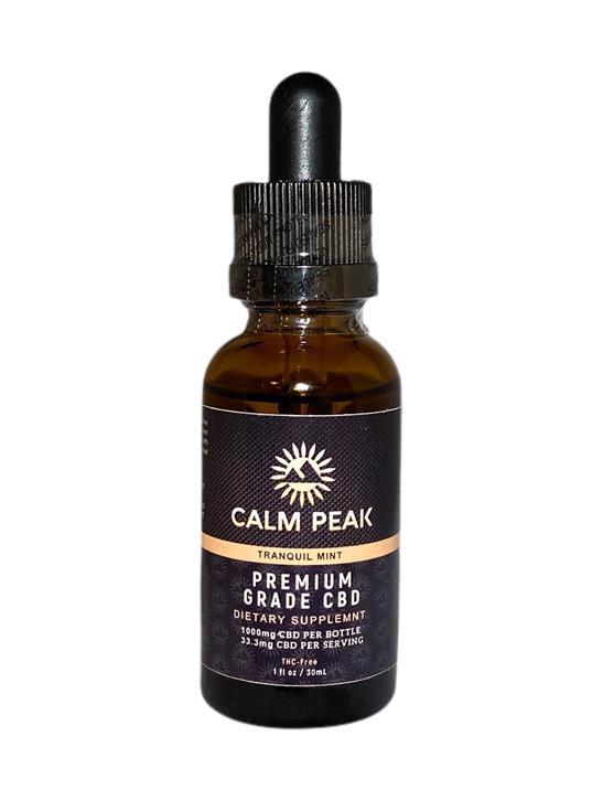 Calm Peak Premium Grade CBD 1000mg